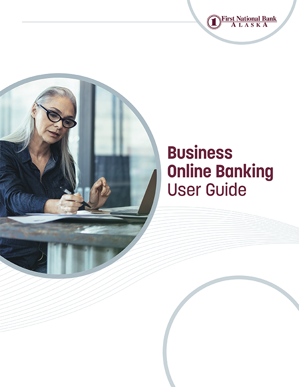 Business Online Banking User Guide Cover