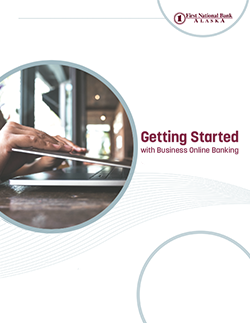 Getting Started with Online Banking booklet cover