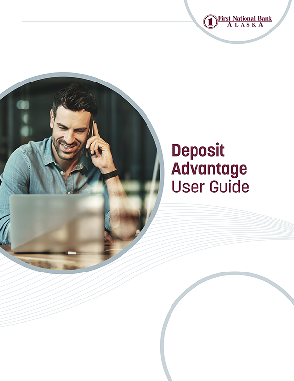 Deposit Advantage User Guide cover